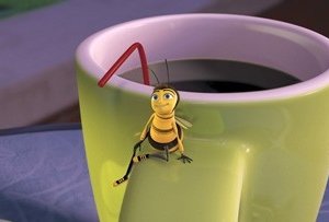 Una divertente immagine del film Bee Movie