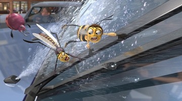 Una sequenza del film Bee Movie