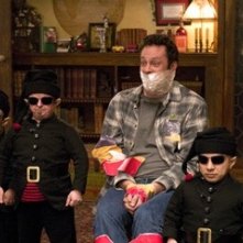 Vince Vaughn in una scena di Fred Claus