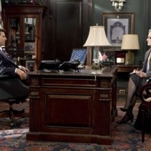 Tom Cruise con Meryl Streep in una scena di Leoni per agnelli