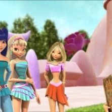 Una foto del cartoon con le Winx - Il segreto del regno perduto