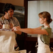 Violante Placido e Luca Argentero alle prese con le loro Lezioni di Cioccolato