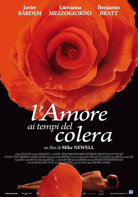 La Locandina Italiana Di L Amore Ai Tempi Del Colera 49605