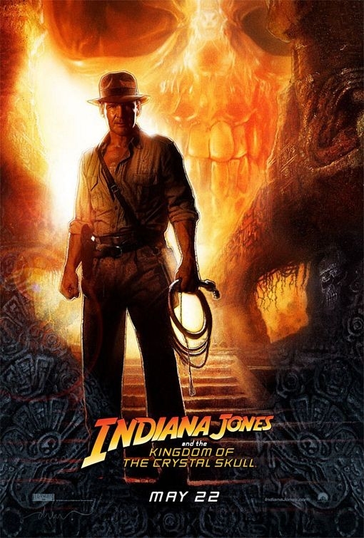 La Locandina Di Indiana Jones E Il Regno Del Teschio Di Cristallo 49887