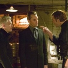  David Cronenberg, Viggo Mortensen e Vincent Cassel sul set de La promessa dell'assassino