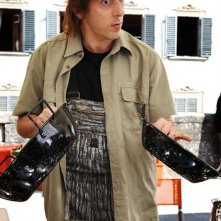 Massimo Ceccherini in un'immagine di Una moglie bellissima