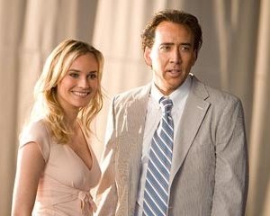Nicolas Cage con la bella Diane Kruger in una sequenza del film National Treasure 2: Il Mistero delle pagine perdute