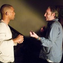 Will Smith e Francis Lawrence sul set di Io sono leggenda