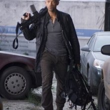 W.Smith in una sequenza di Io sono leggenda