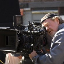 Ridley Scott sul set del film American Gangster