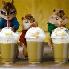 Una irresistibile scena del film Alvin Superstar