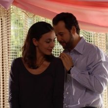  Fabio Volo e Ambra Angiolini in una sequenza del film Bianco e Nero