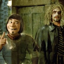 Una scena del film fantastico Uibù - Fantasmino fifone