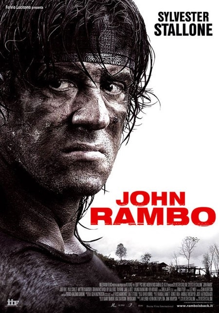 La Locandina Italiana Di John Rambo 50471
