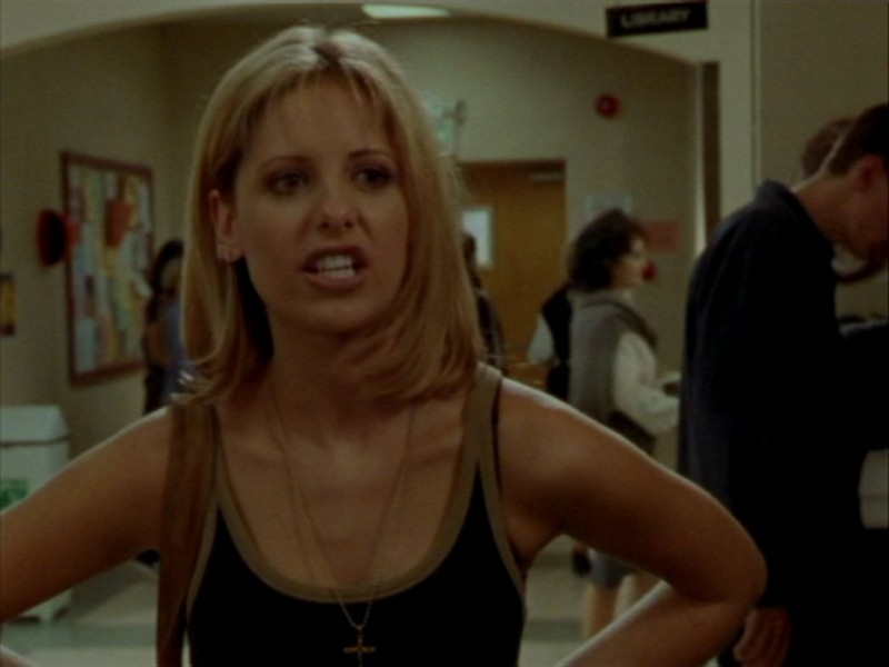 Sarah Michelle Gellar In Una Scena Dell Episodio Halloween Di Buffy L Ammazzavampiri 50646