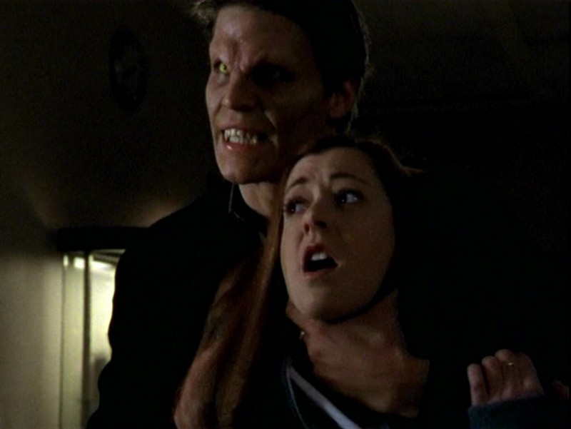 David Boreanaz E Alyson Hannigan In Una Scena Dell Episodio Un Attimo Di Felicita Di Buffy L Ammazzavampiri 50833