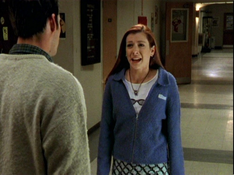 Nicholas Brendon E Alyson Hannigan In Una Scena Dell Episodio Un Attimo Di Felicita Di Buffy L Ammazzavampiri 50829