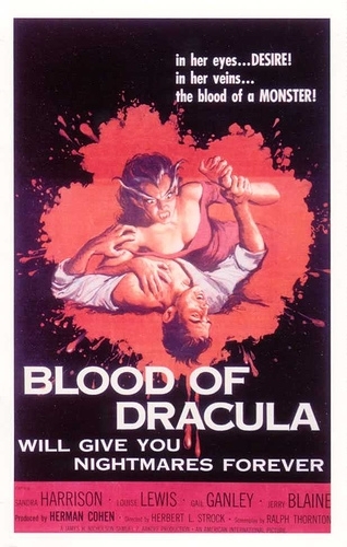 La locandina di Blood of Dracula