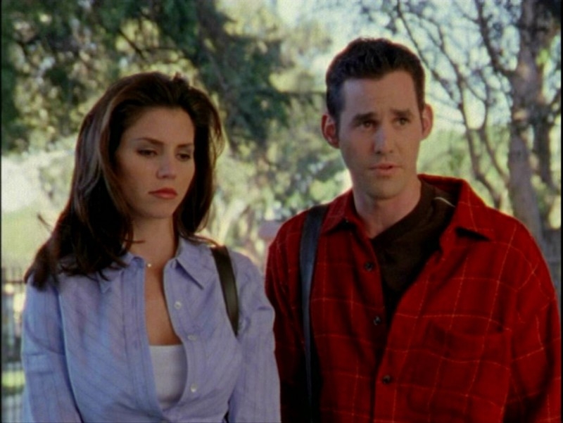 Nicholas Brendon E Charisma Carpenter Nell Episodio Passioni Di Buffy L Ammazzavampiri 50932