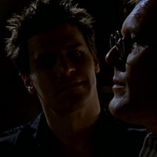 David Boreanaz e Anthony Head in una sequenza dell'episodio 'L'inizio della storia (2ª parte)' della seconda stagione di Buffy - L'ammazzavampiri 