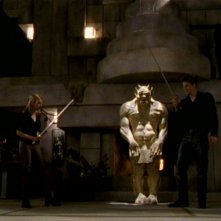 David Boreanaz e Sarah Michelle Gellar in una sequenza dell'episodio 'L'inizio della storia (2ª parte)' della seconda stagione di Buffy - L'ammazzavampiri 