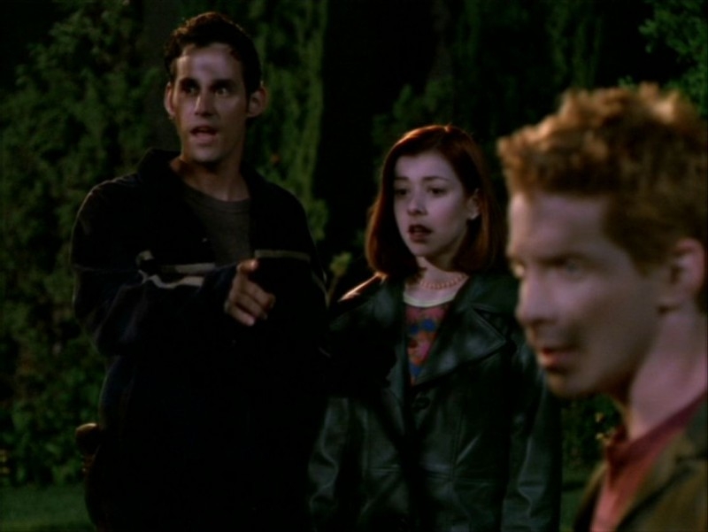 Nicholas Brendon Alyson Hannigan E Seth Green Nell Episodio Identita Segreta Di Buffy L Ammazzavampiri 51115