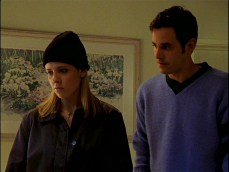 Sarah Michelle Gellar E Nicholas Brendon In Una Scena Dell Episodio L Inizio Della Storia 2A Parte Di Buffy L Ammazzavampiri 51090