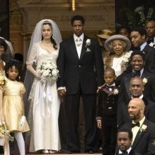 Lymari Nadal e Denzel Washington in una sequenza di American Gangster