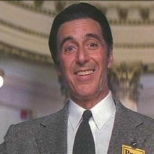 Al Pacino in una sequenza de L'AVVOCATO DEL DIAVOLO