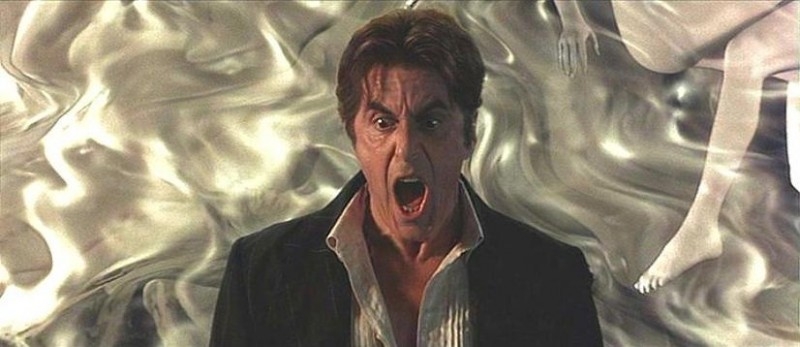 Al Pacino in una scena del film L'AVVOCATO DEL DIAVOLO