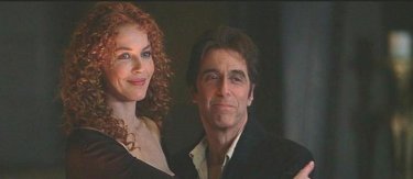 Connie Nielsen e Al Pacino in una scena de L'AVVOCATO DEL DIAVOLO