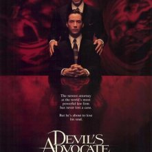 La locandina USA de L'AVVOCATO DEL DIAVOLO