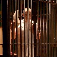 Anthony Hopkins in una scena del thriller IL SILENZIO DEGLI INNOCENTI