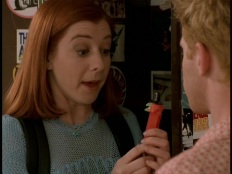 Alyson Hannigan In Una Scena Dell Episodio Il Sentiero Degli Amanti Di Buffy L Ammazzavampiri 51443