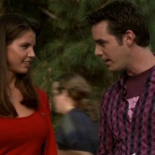Charisma Carpenter e Nicholas Brendon nell'episodio 'Il sentiero degli amanti' di Buffy - L'ammazzavampiri