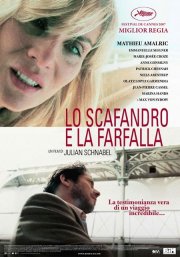 La locandina italiana di Lo scafandro e la farfalla