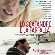 La locandina italiana di Lo scafandro e la farfalla