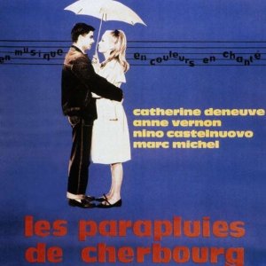 La locandina di Les Parapluies de Cherbourg