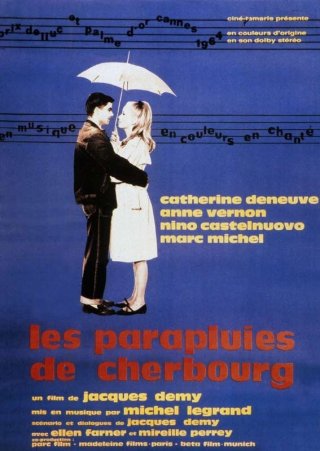 La locandina di Les Parapluies de Cherbourg