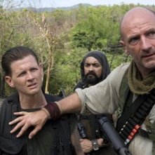 Jake LaBotz, Rey Gallegos e Graham McTavish  in una scena di John Rambo