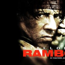 Wallpaper del film John Rambo con S. Stallone
