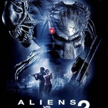 La locandina italiana di Alien Vs. Predator 2