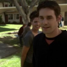Nicholas Brendon e Charisma Carpenter nell'episodio 'Il giorno dell'Apocalisse' di Buffy - L'ammazzavampiri