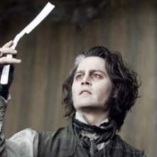 Johnny Depp è il protagonista di Sweeney Todd