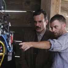 Daniel Day-Lewis e P.T. Anderson sul set de Il petroliere