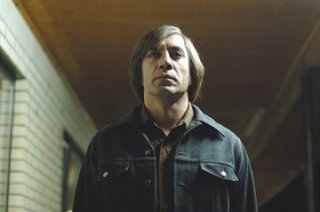 Javier Bardem in una scena del film Non è un paese per vecchi