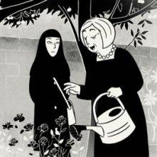 Un'immagine del film Persepolis, ispirato all'omonima graphic novel di Marjane Satrapi