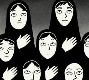 Una sequenza del film Persepolis, ispirato all'omonima graphic novel di M. Satrapi
