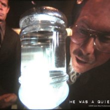 un inquietante Christian Slater in una sequenza del film Un uomo qualunque