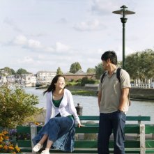 Kim Young-Ho e Park Eun-hye in una scena di 'Night and Day'